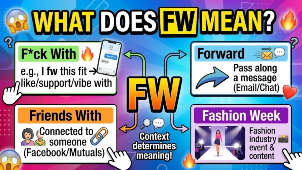 FW Meaning in Gen Z Slang & on Instagram/TikTok