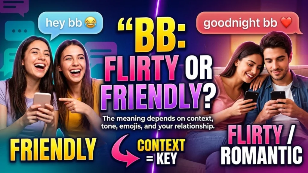 How to Use "BB" in Texts, Chats & Relationships