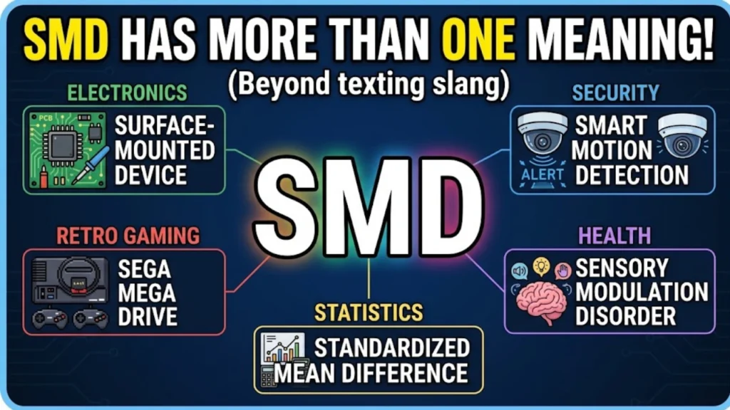 Other Meanings of SMD Beyond Texting Slang