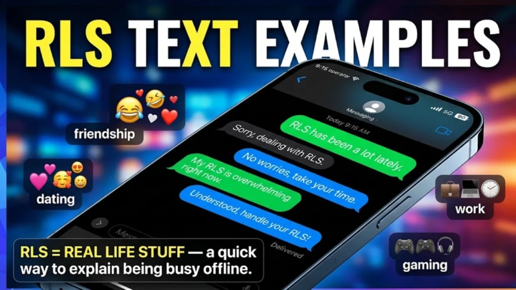 RLS Meaning in Text Across Situations, Gen Z Slang & Dating