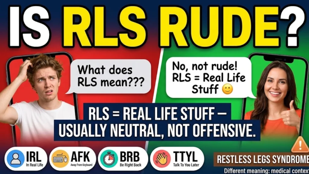Real RLS Text Examples & How to Reply