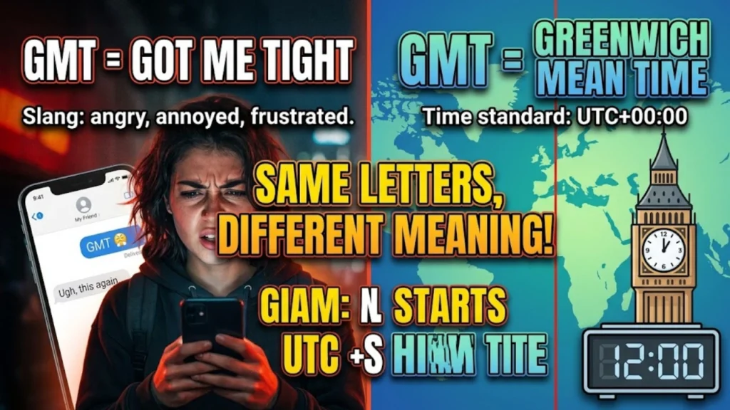 Slang Words Related to GMT