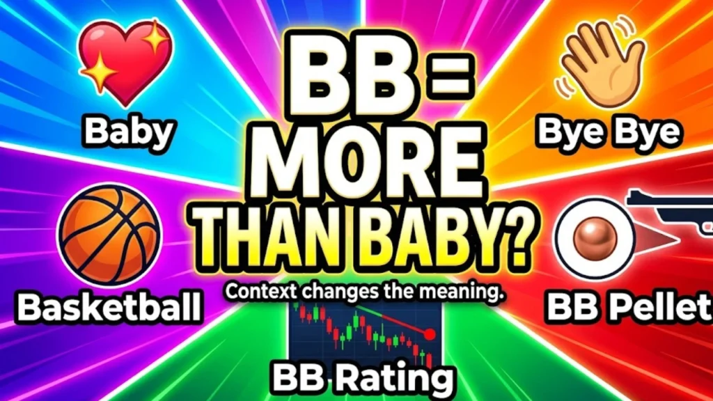 What Does BB Mean in Text? (The Real Answer)