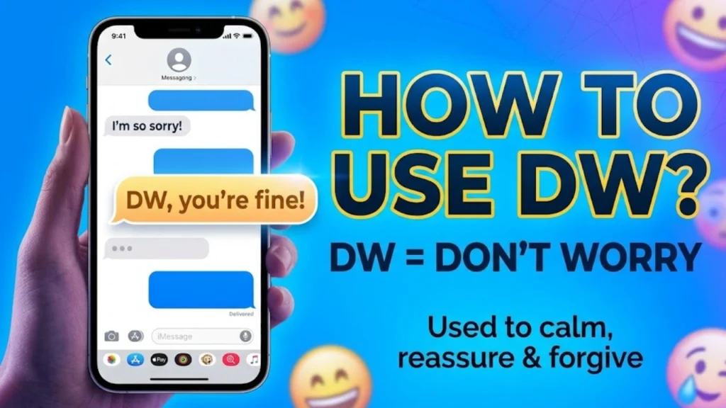 What Does DW Mean in Text?