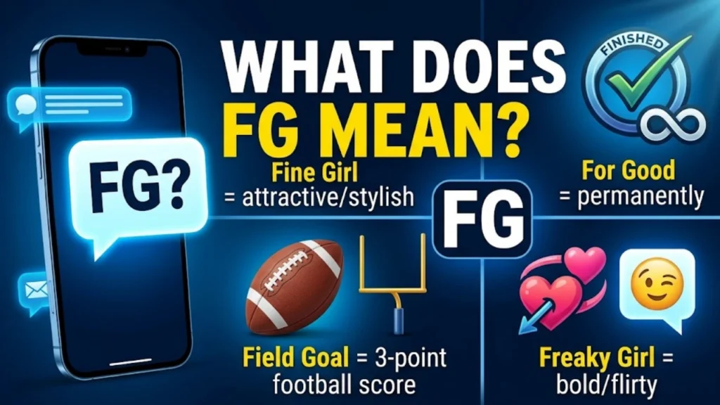 What Does FG Mean in Text? (Quick Answer)