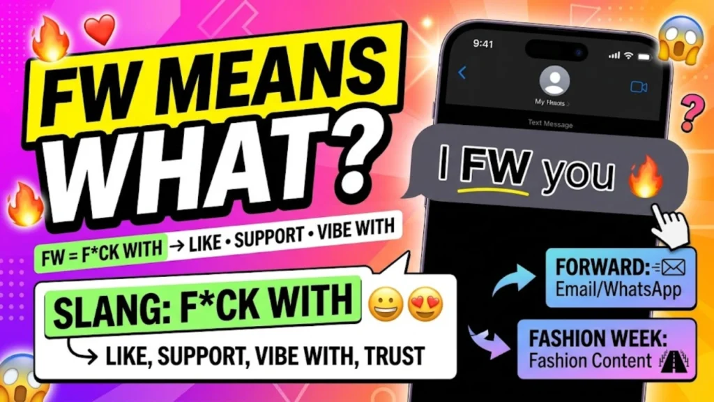 What Does FW Mean in Text? (The Quick Definition)