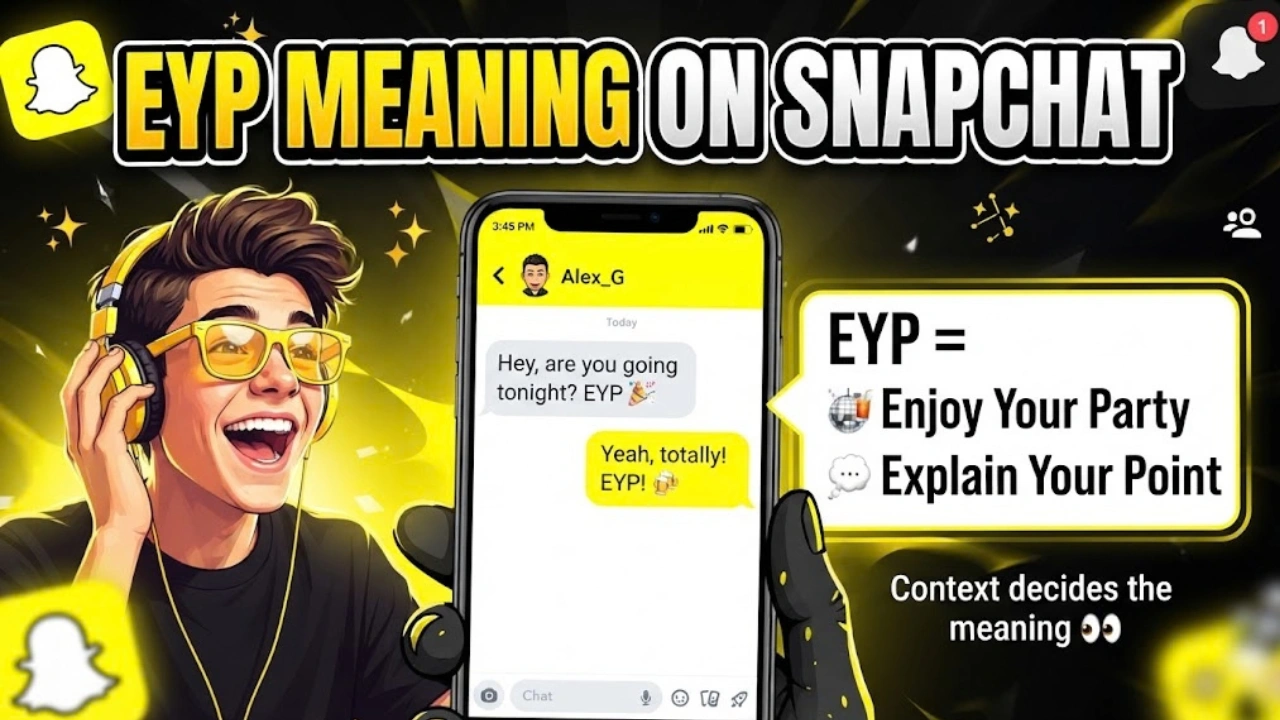 What Does EYP Mean on Snapchat? Meaning, Definition & Examples