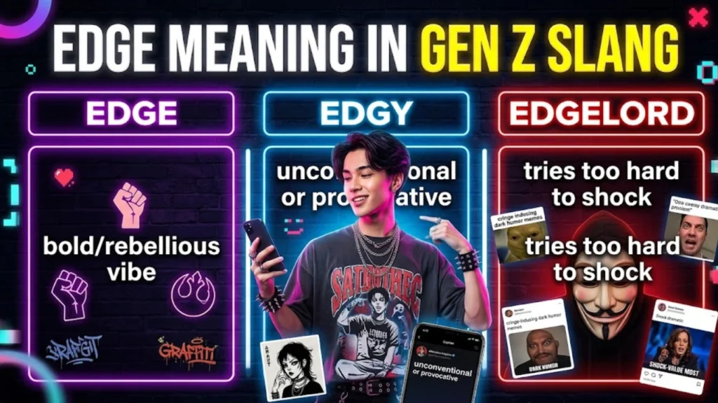 Edge Meaning in Gen Z Slang