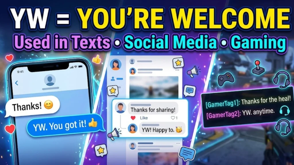 How Is YW Used in Texting, Social Media and Gaming?