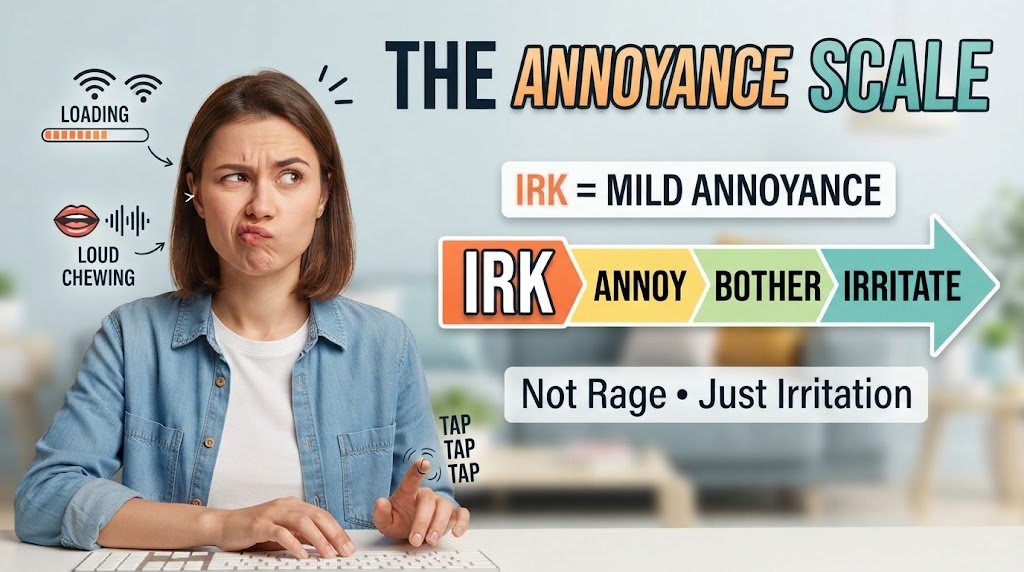 How to Use IRK in a Sentence (With Examples & Synonyms)