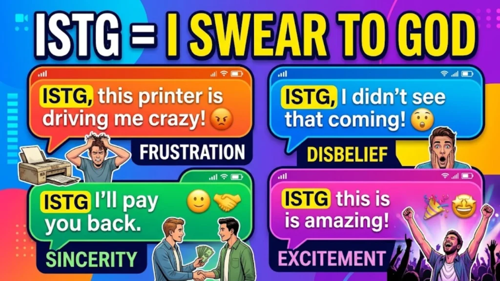How to Use ISTG in a Sentence