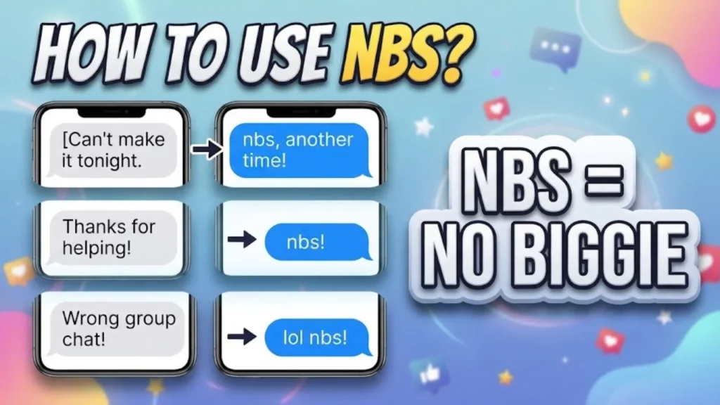 How to Use NBS in a Sentence