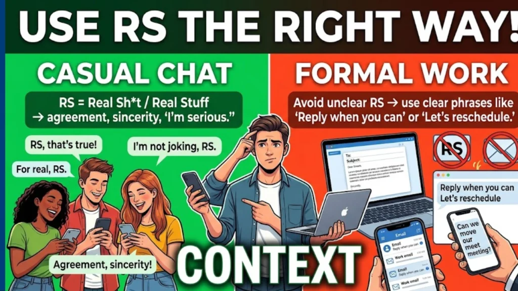 How to Use RS the Right Way