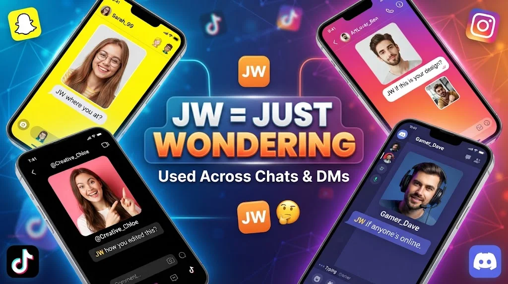 JW Meaning in Text Examples on Snapchat, Instagram, TikTok and Discord