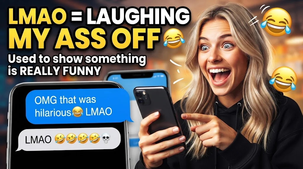 LMAO Meaning in a Text Message