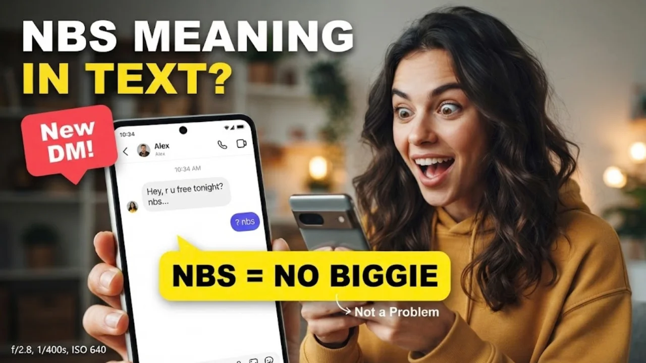 NBS Meaning in Text: The Surprising Truth Behind "NBS" in Chat & Texting