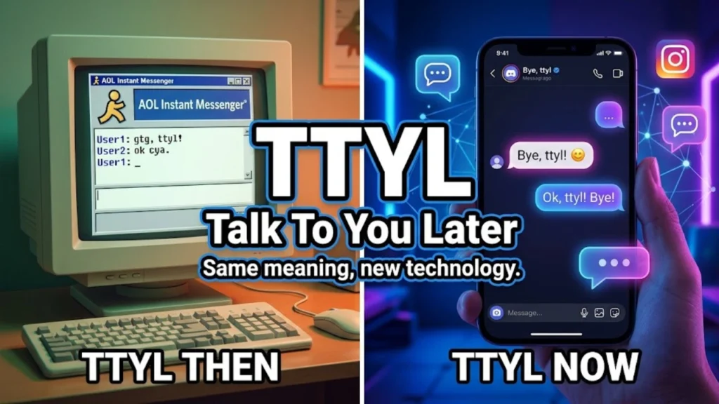 TTYL vs. Similar Chat Acronyms (BRB, GTG, TTYS, TTUL)