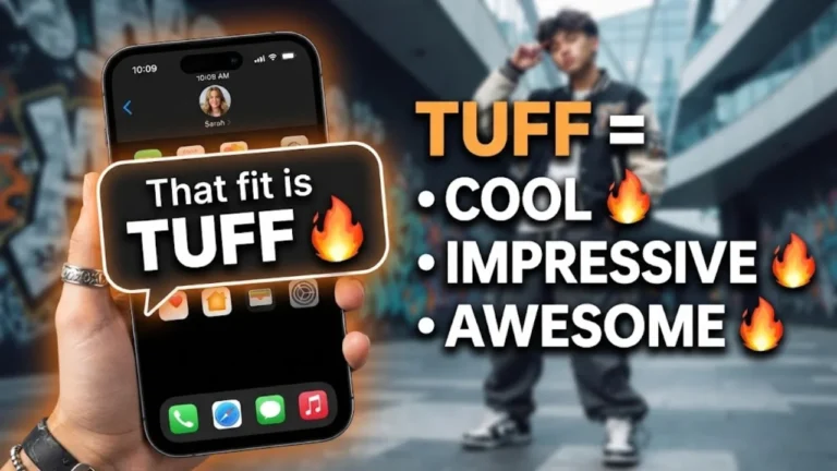 TUFF Meaning in Text: The Surprising Truth Behind "TUFF" in Chat & Texting
