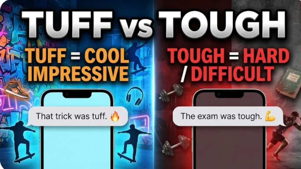TUFF Meaning in Texting: Examples and Tone