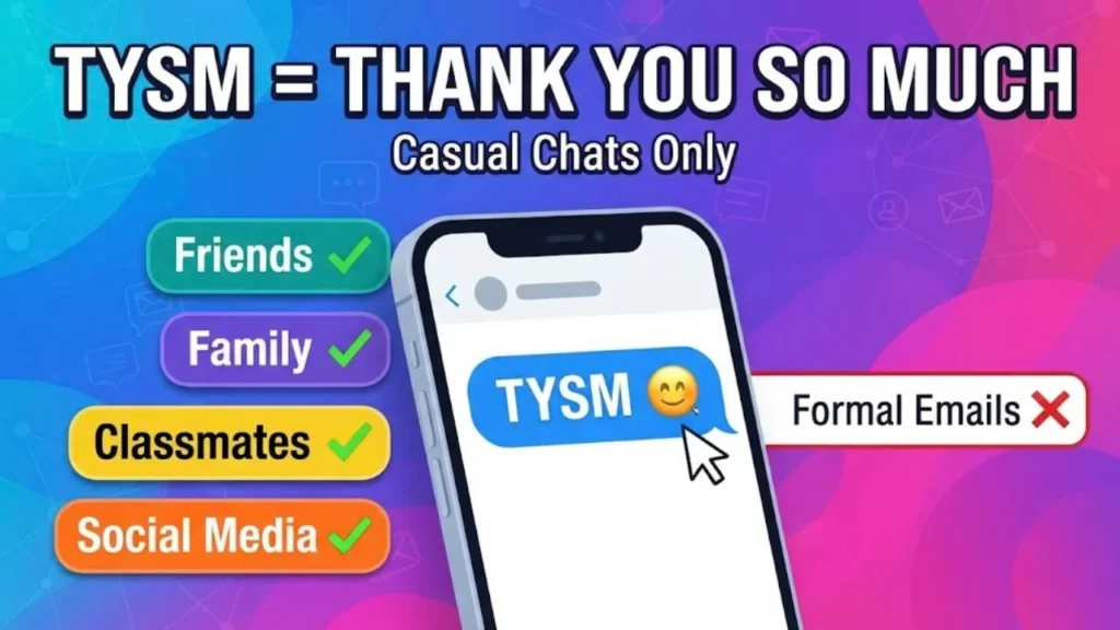 The Hidden Truth Behind TYSM Meaning: Tone, Sarcasm & Gen Z Style