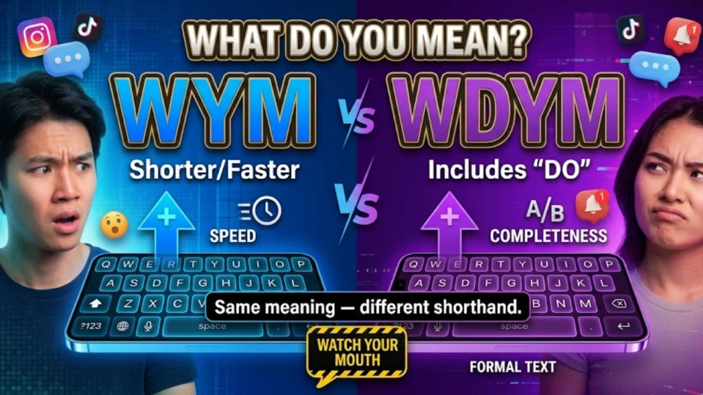 WYM Meaning: Genuine Question vs. Sarcastic Use