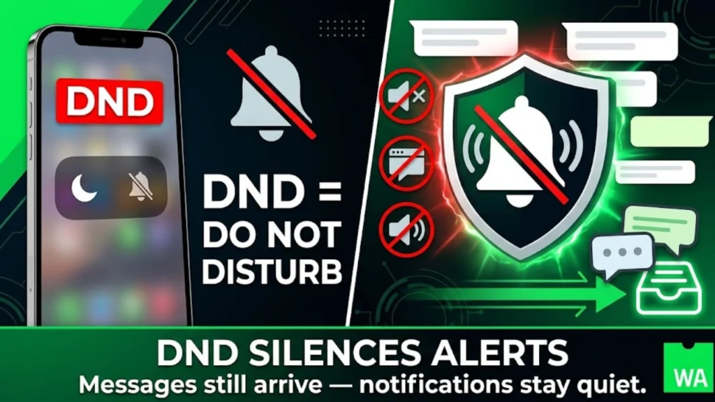 What Does DND Mean in WhatsApp?