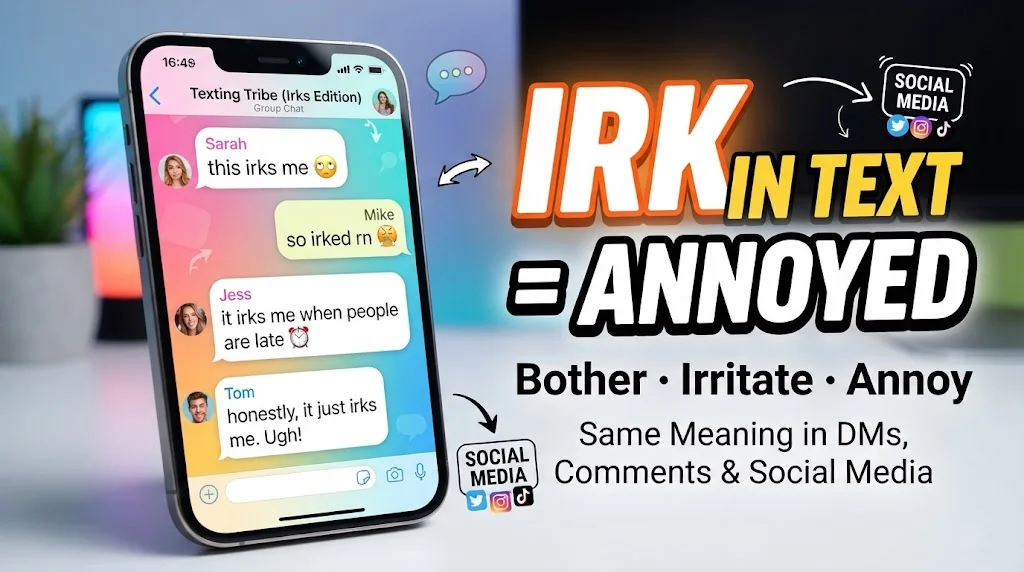 What Does IRK Mean