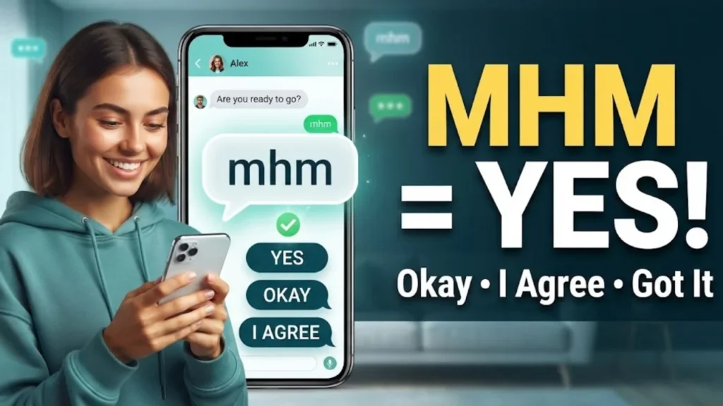 What Does MHM Mean in Text?