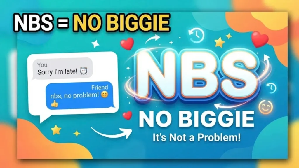 What Does NBS Mean in Text?