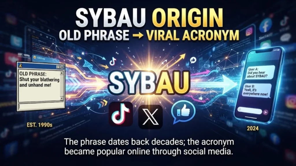 What Does SYBAU Mean in Text Slang?