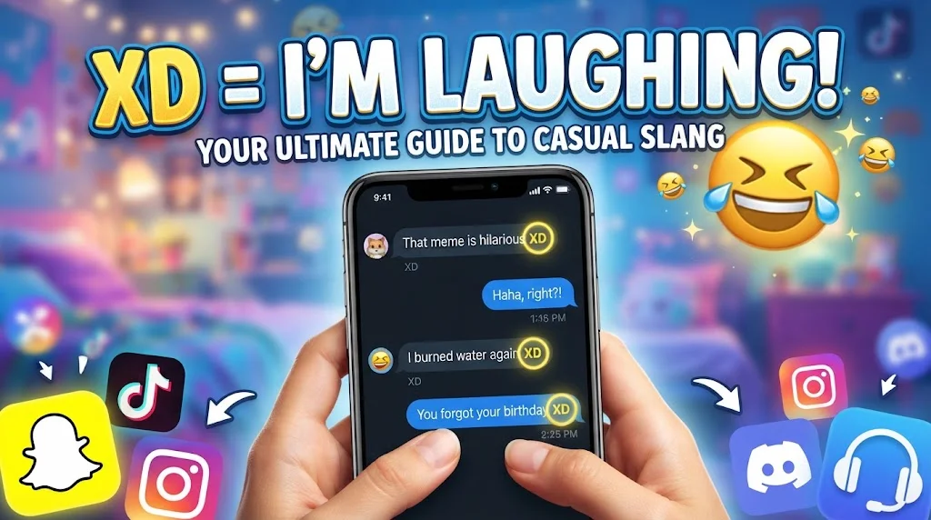 What Does XD Mean in Text