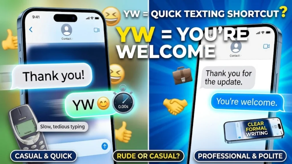 Why Do People Say YW After Thank You?