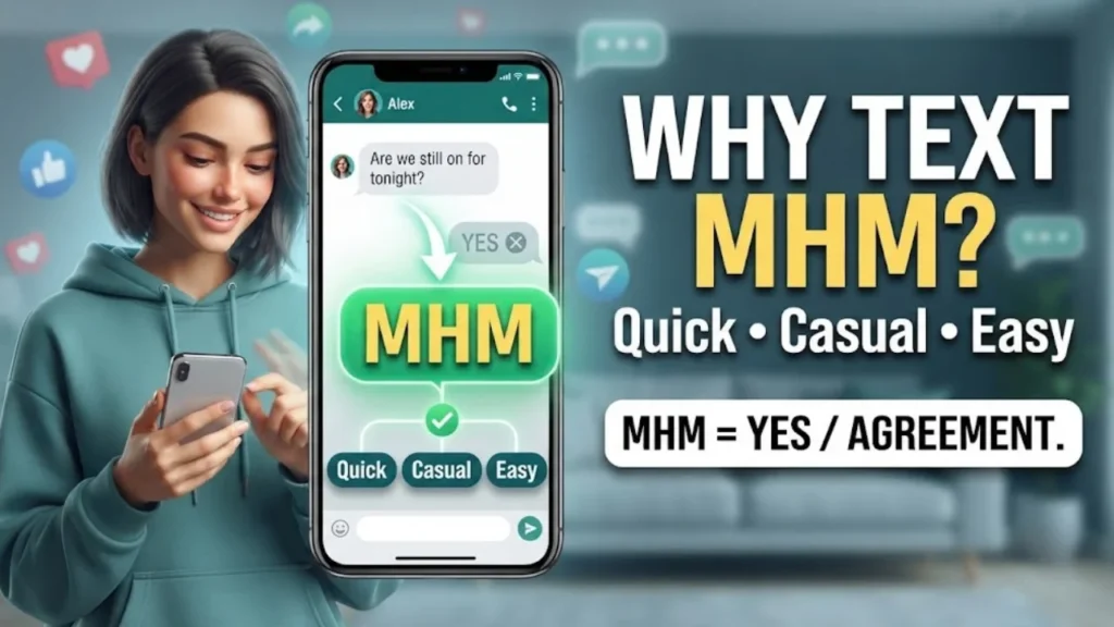 Why Do People Text MHM Instead of Yes?