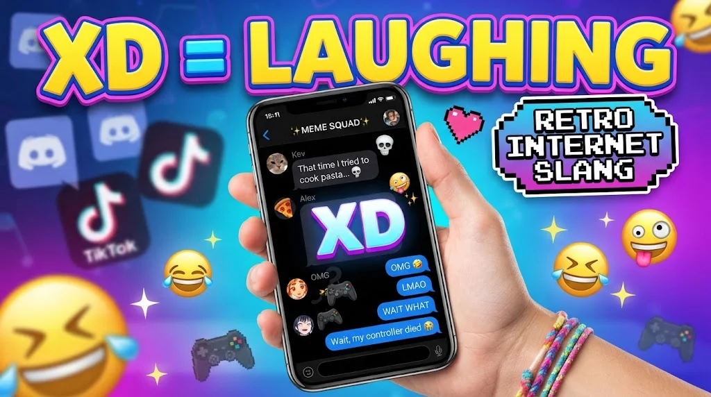 XD Meaning in Gen Z Slang, Flirting, and Love Texts