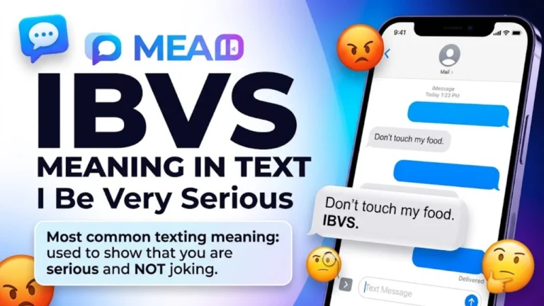 IBVS Meaning in Text: The Surprising Truth Behind This Slang