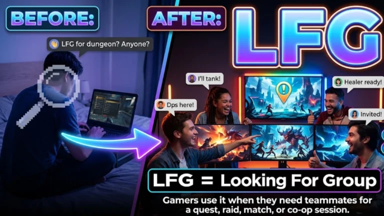 LFG Meaning in Gaming: What Does LFG Mean? Complete Guide, Examples & Uses