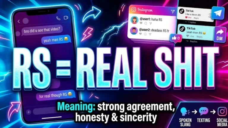 What Does RS Mean in Chat? The Powerful Meaning & Examples You Need to Know
