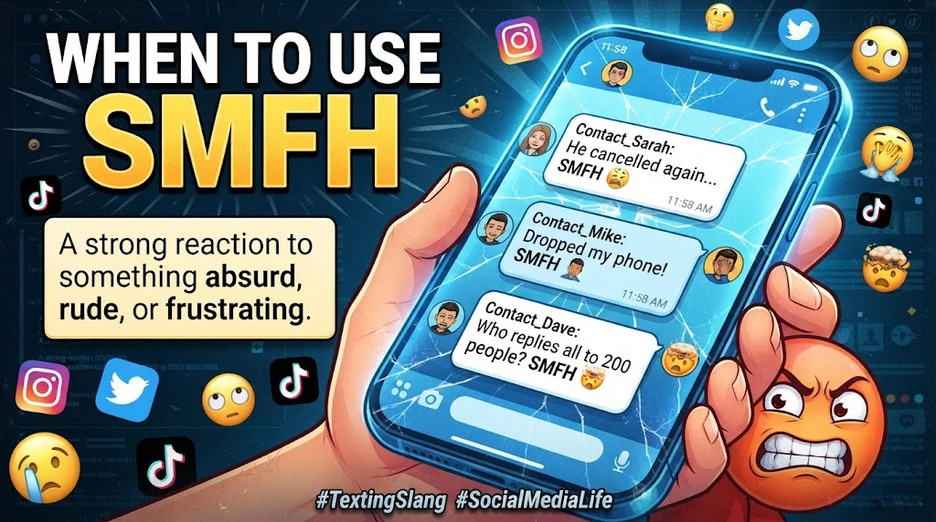 How to Use SMFH in Chat and Texting