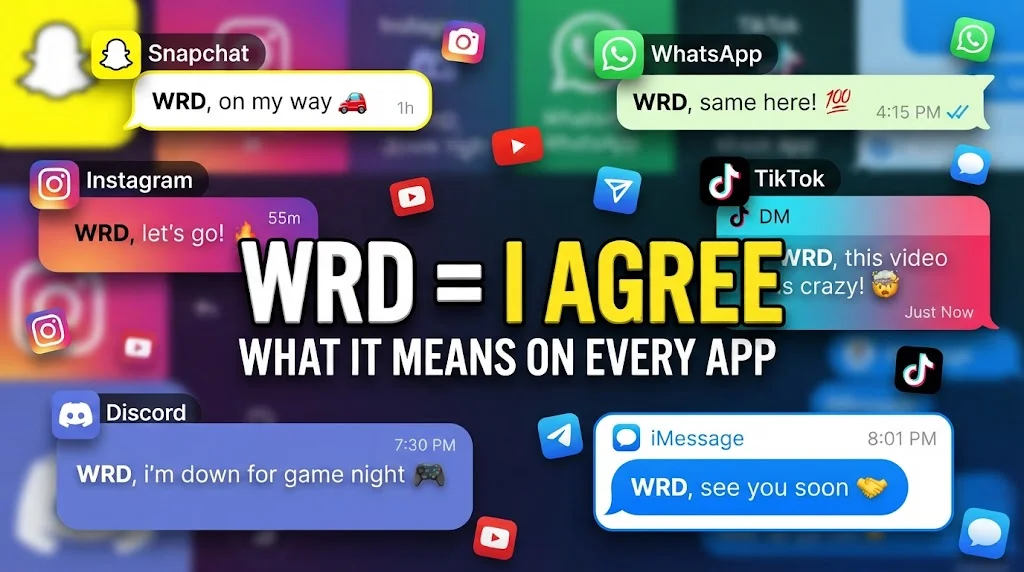 WRD Meaning on Snapchat, WhatsApp, Instagram & TikTok